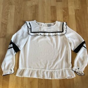 CAD Long Sleeve Blouse {Large}